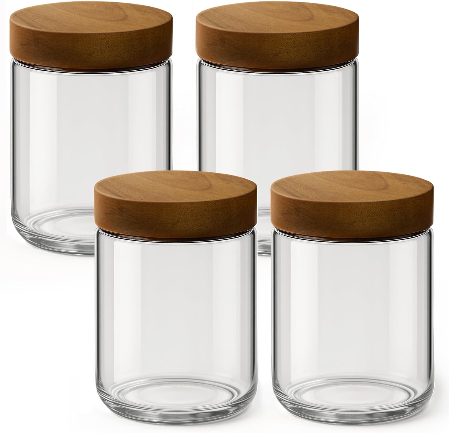 Meal Prep Overnight Oats - 16oz 4 Pack Overnight Oats Containers