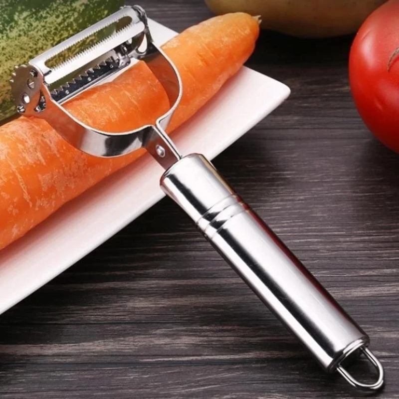Meal Prep Potatoes - Stainless Steel Julienne Peeler Zucchini Noodle