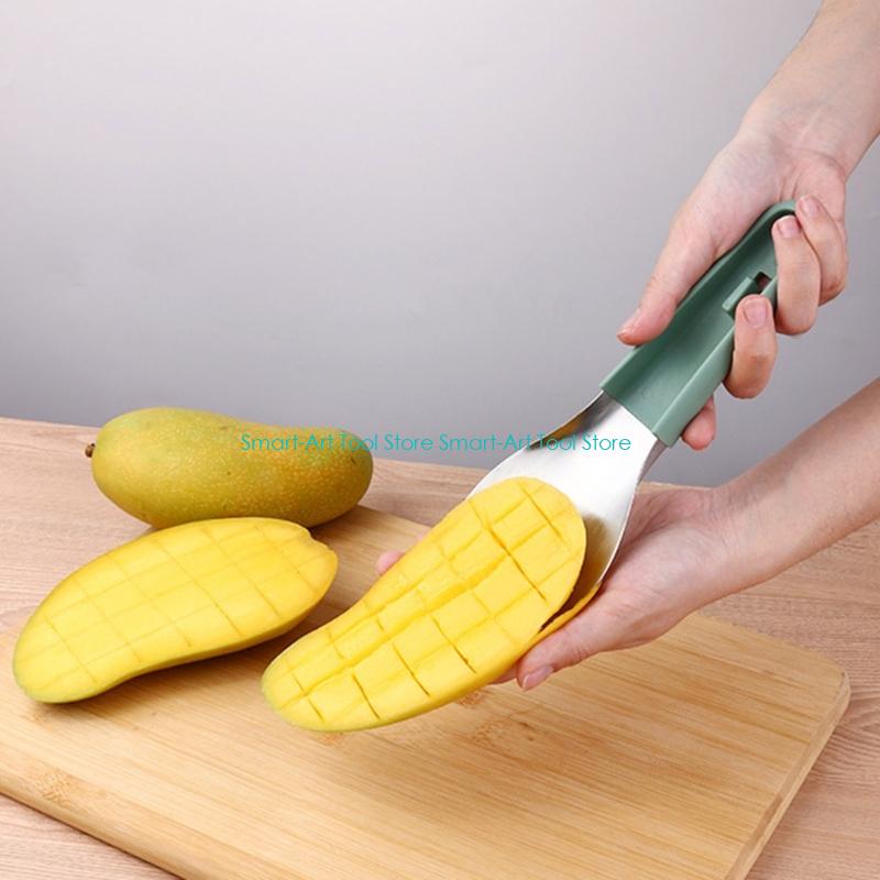 Mango Splitter Tool - E1PB Stainless steels Serrated Blade Mangos