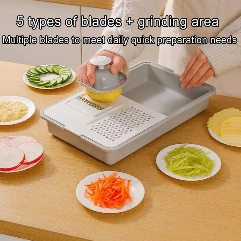 Meal Prep Potatoes - Vegetable Graters for Kitchen Vegetable Slicer