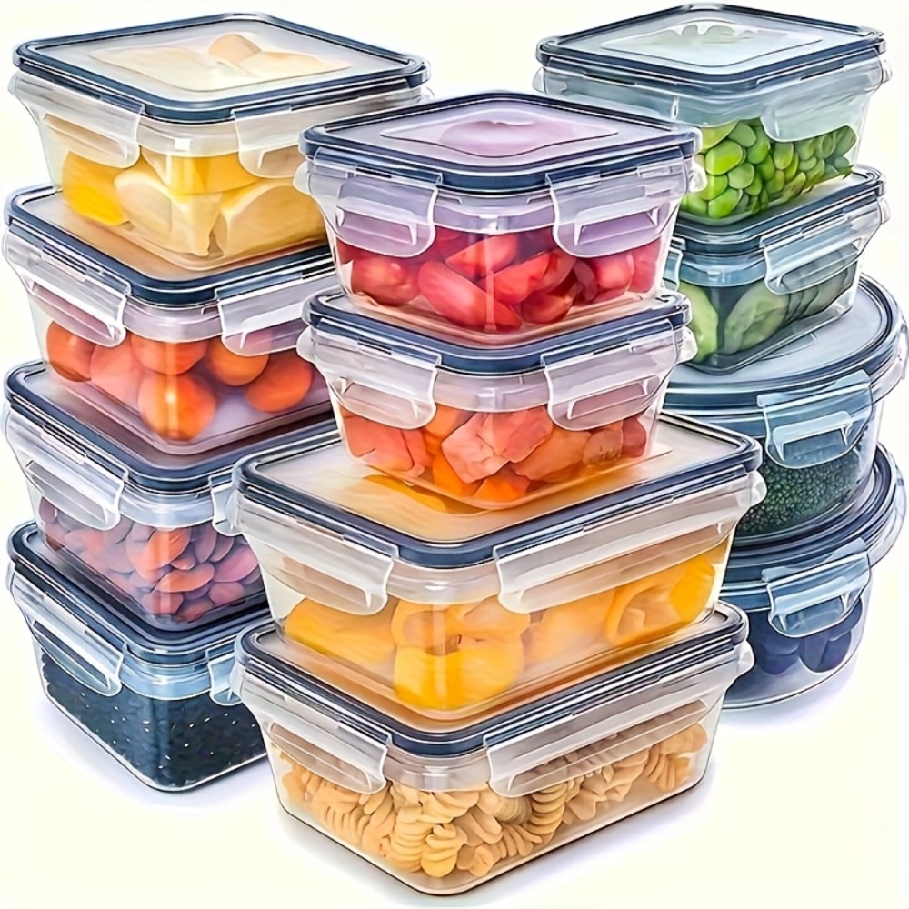 Meal Prep Organizer - 1PC Airtight Food Storage Container with