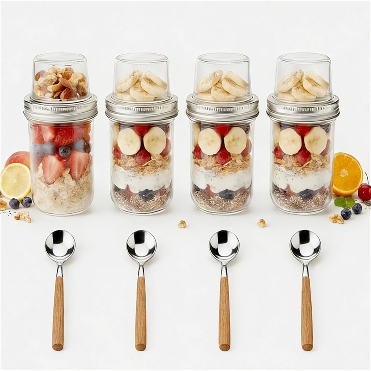 Meal Prep Overnight Oats - 2026 Trend Overnight Oats Containers with