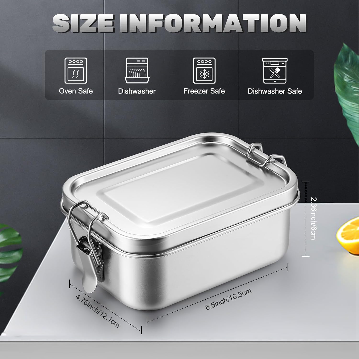 Stainless Steel Food Storage C - Meal Prep Organizer ulasan dan harga