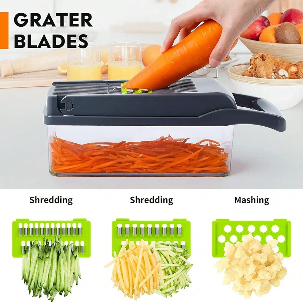 16-Piece Multi-Function Kitche - Meal Prep Potatoes ulasan dan harga