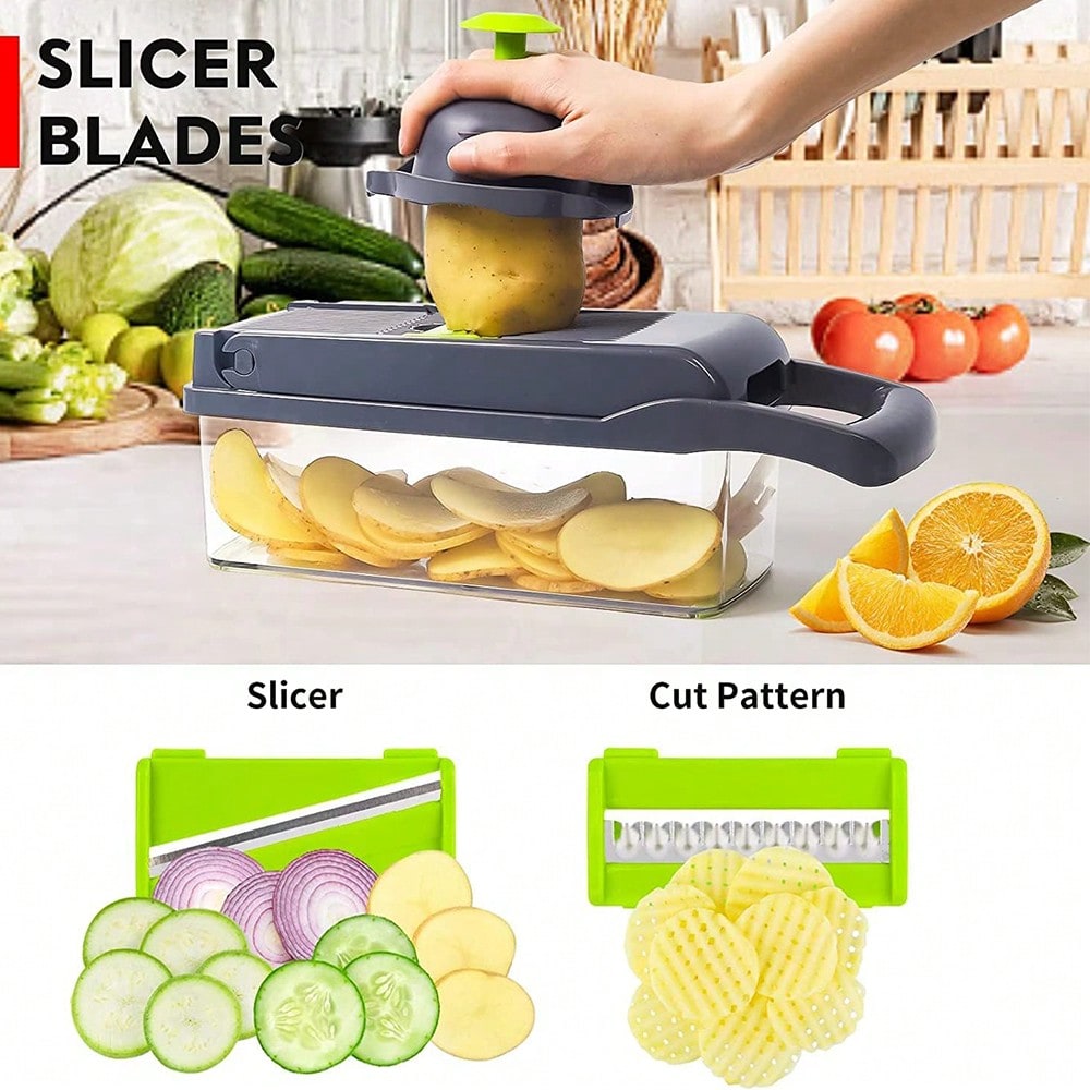 16-Piece Multi-Function Kitche - Meal Prep Potatoes ulasan dan harga