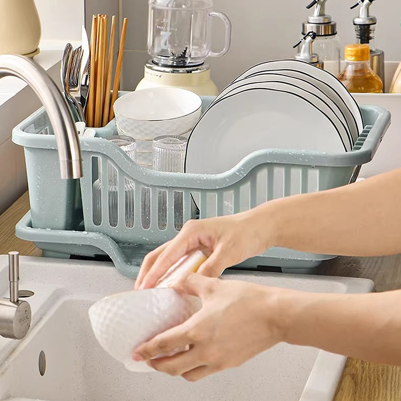 Plastic Bowl Rack Water Filter - Meal Prep Organizer ulasan dan harga
