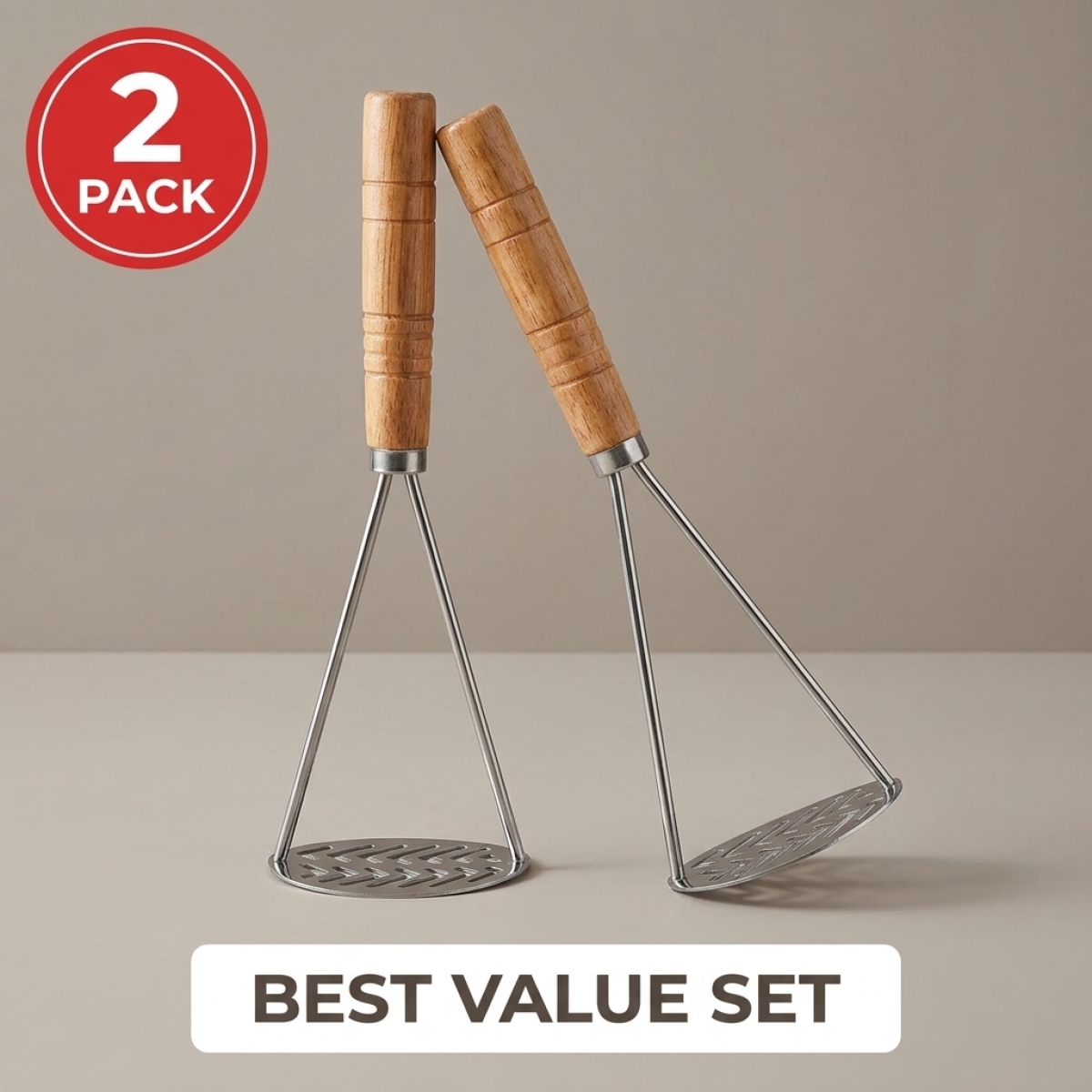 Stainless Steel Potato Masher  - Meal Prep Potatoes ulasan dan harga