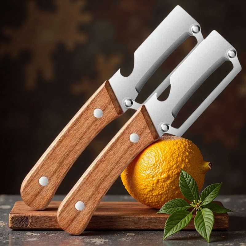 1/2/3/5pcs Oak Wood Handle Sta - Meal Prep Keto ulasan dan harga