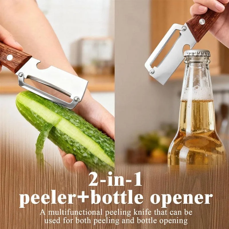 1/2/3/5pcs Oak Wood Handle Sta - Meal Prep Keto ulasan dan harga