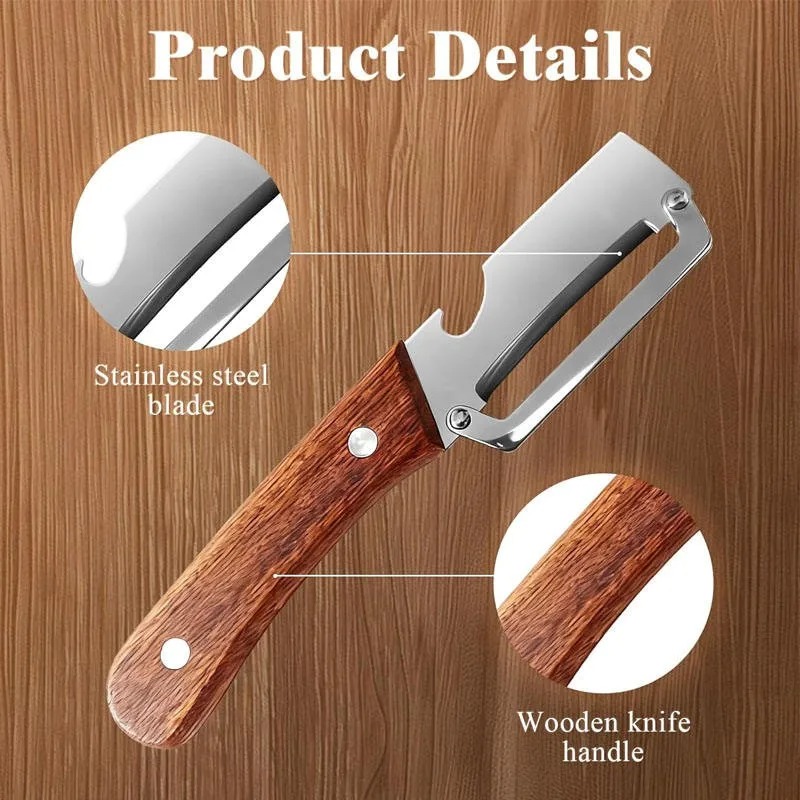 1/2/3/5pcs Oak Wood Handle Sta - Meal Prep Keto ulasan dan harga