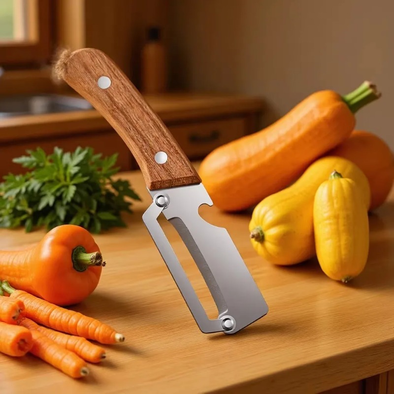 1/2/3/5pcs Oak Wood Handle Sta - Meal Prep Keto ulasan dan harga