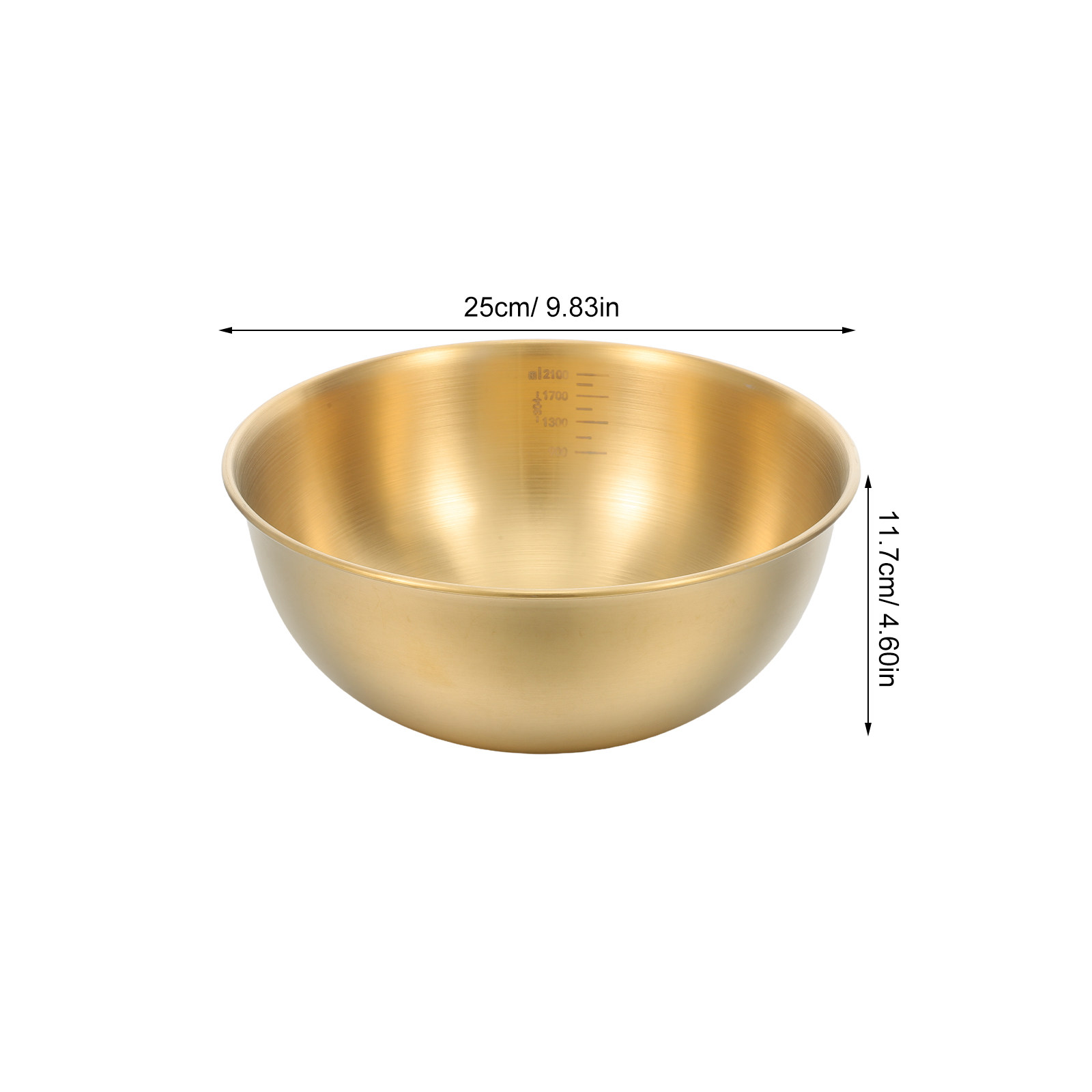 2100Ml Stainless Steel Mixing  - Meal Prep Food ulasan dan harga
