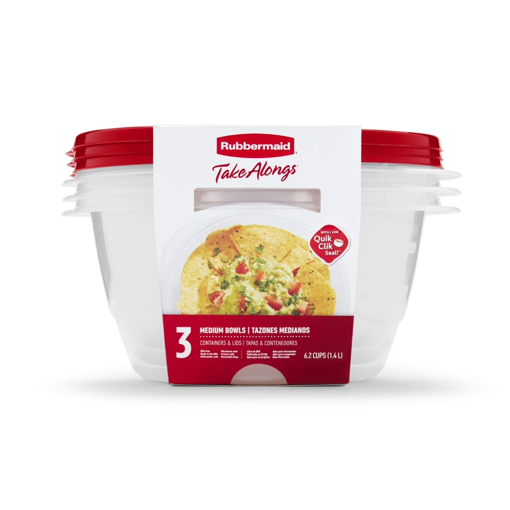 Large Round Food Storage Conta - Meal Prep Food ulasan dan harga