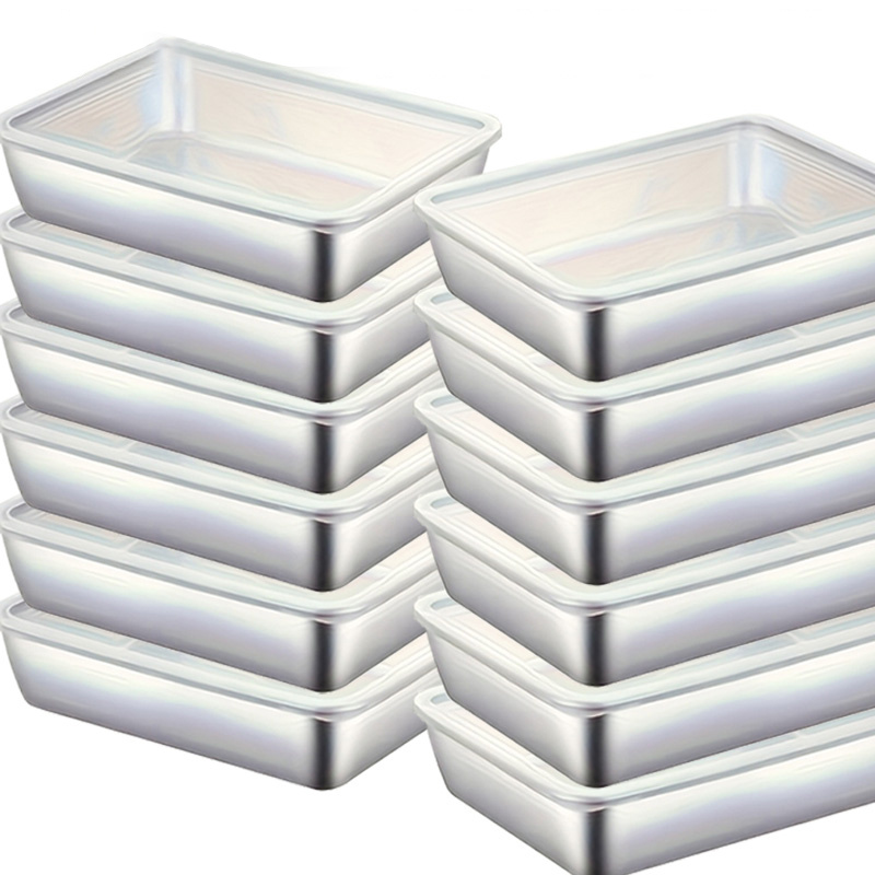 4pcs Stainless Steel Food Stor - Meal Prep Organizer ulasan dan harga
