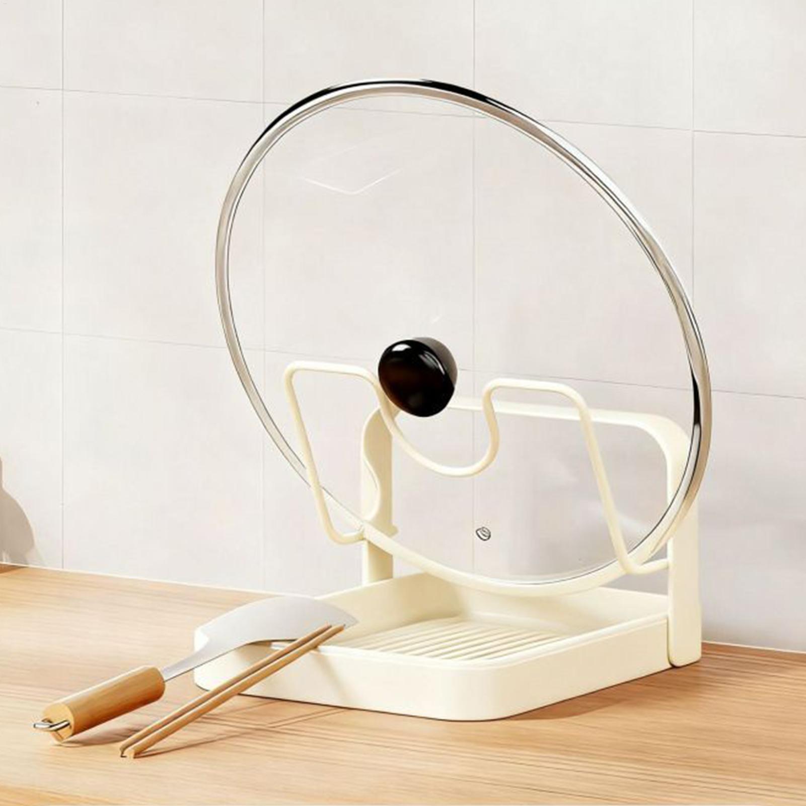 Pot Lid Organizer Anti-Slip Ki - Meal Prep Organizer ulasan dan harga