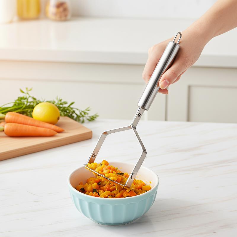 @*Stainless Steel Potato Mashe - Meal Prep Potatoes ulasan dan harga