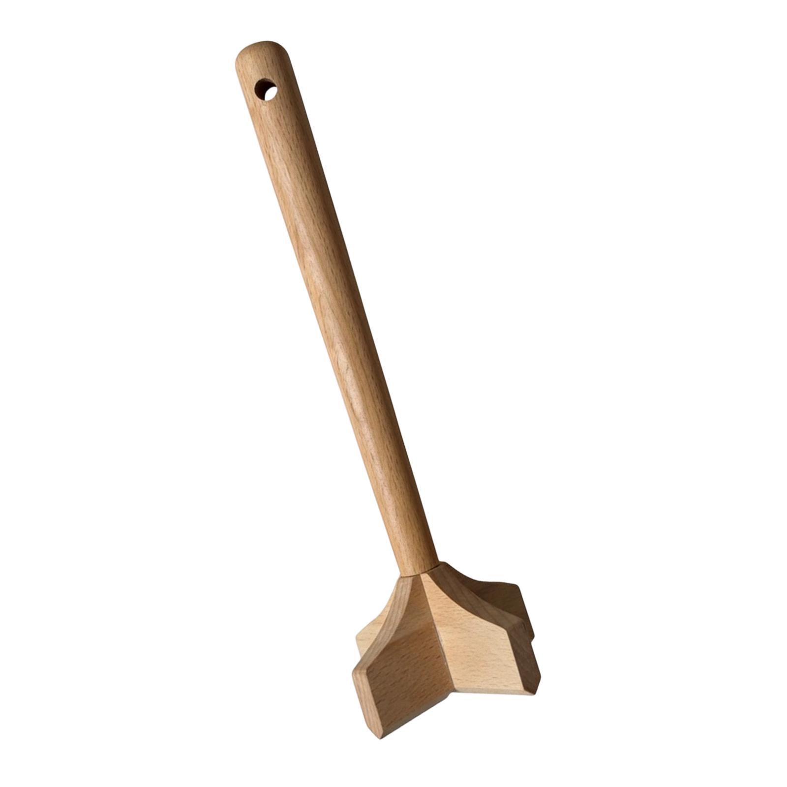 Premium Wood Potato Masher Eas - Meal Prep Potatoes ulasan dan harga