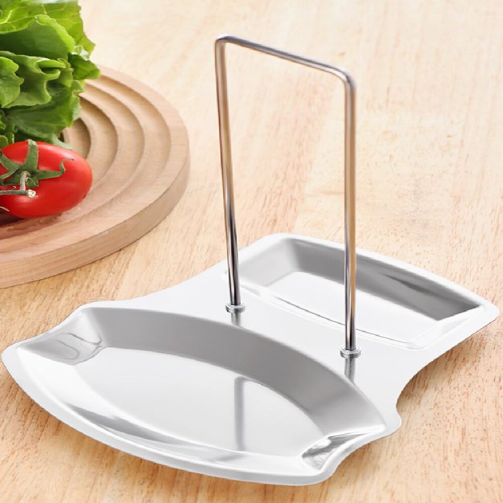 Stainless Steel Pot Lid Holder - Meal Prep Organizer ulasan dan harga