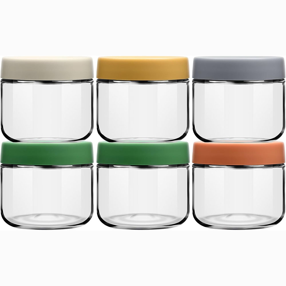 10oz Glass Overnight Oats Jars - Meal Prep Overnight Oats ulasan dan harga