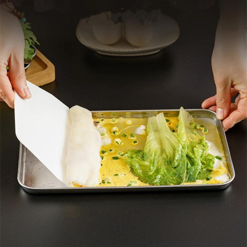 Rectangle Stainless Steel Tray - Meal Prep Organizer ulasan dan harga