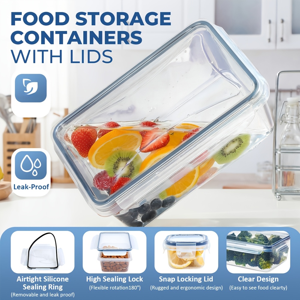 1PC Airtight Food Storage Cont - Meal Prep Organizer ulasan dan harga